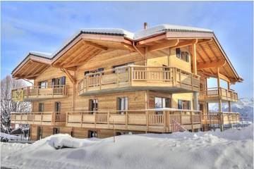 Gîte pour 4 personnes, avec balcon et vue, animaux acceptés à Vionnaz