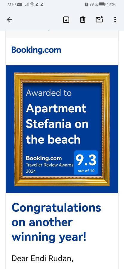 Ganze Wohnung, Apartment Stefania on the beach in Raša, Ostküste Istrien