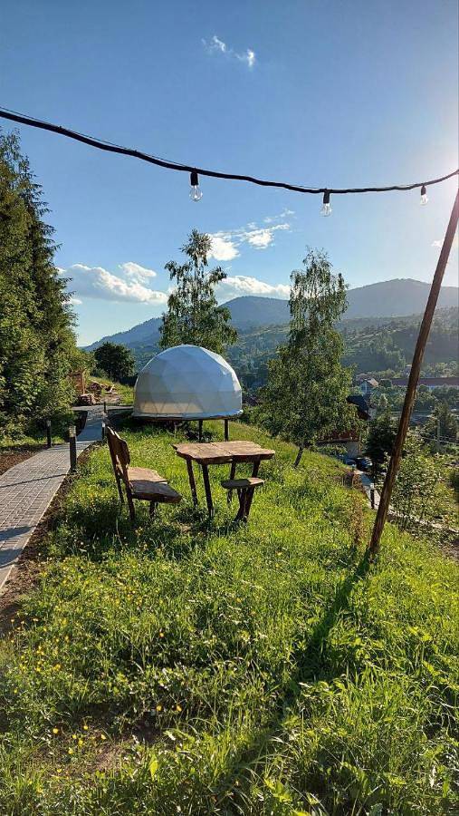 Tent in Karpaten (Ukraine)