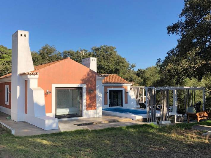 Ferienhaus für 5 Personen, mit Garten und Pool sowie Ausblick in Porto Covo - 2