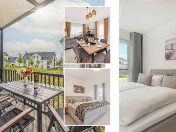 Ferienwohnung für 6 Personen, mit Balkon, mit Haustier in Kölpinsee