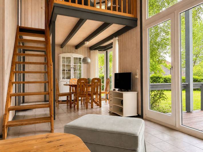 Skandinavisches Ferienhaus mit Privatsauna im Hafendorf Müritz in Mirow, Mecklenburg-Strelitz