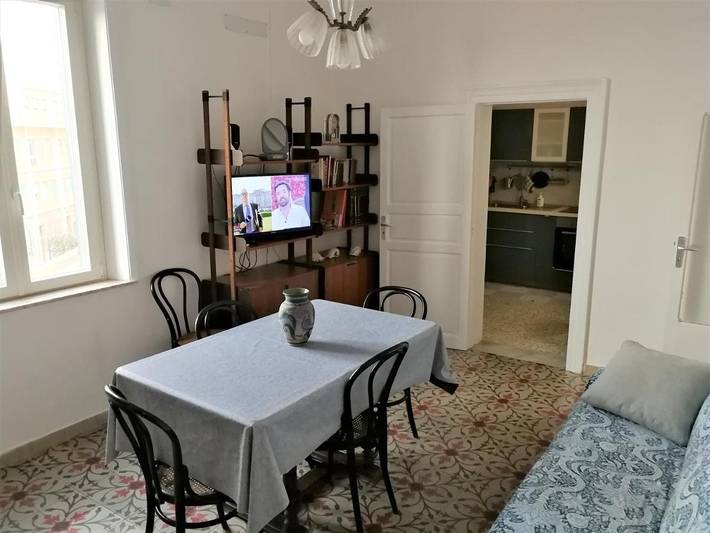Apartamento para 6 personas, con vistas y balcón en Trapani