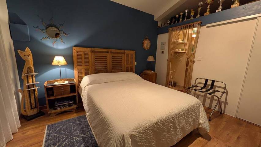 Chambre d’hôte pour 2 personnes, avec Terrasse et Jardin