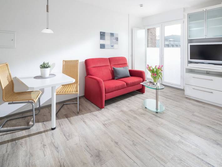 Ferienwohnung für 2 Personen, mit Balkon auf Norderney