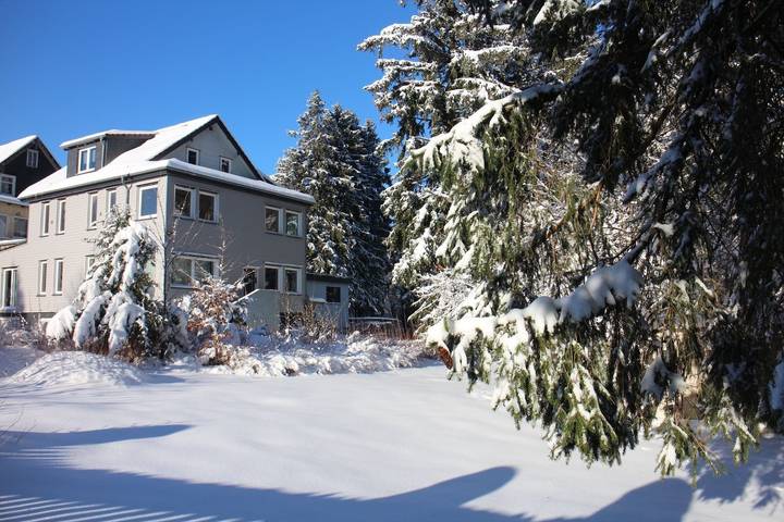 Ferienhaus für 20 Personen, mit Garten und Ausblick sowie Sauna in Goslar