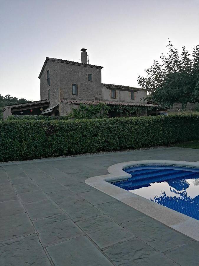 Casa rural para 5 personas, con piscina además de vistas y jardín en Berguedà - 4
