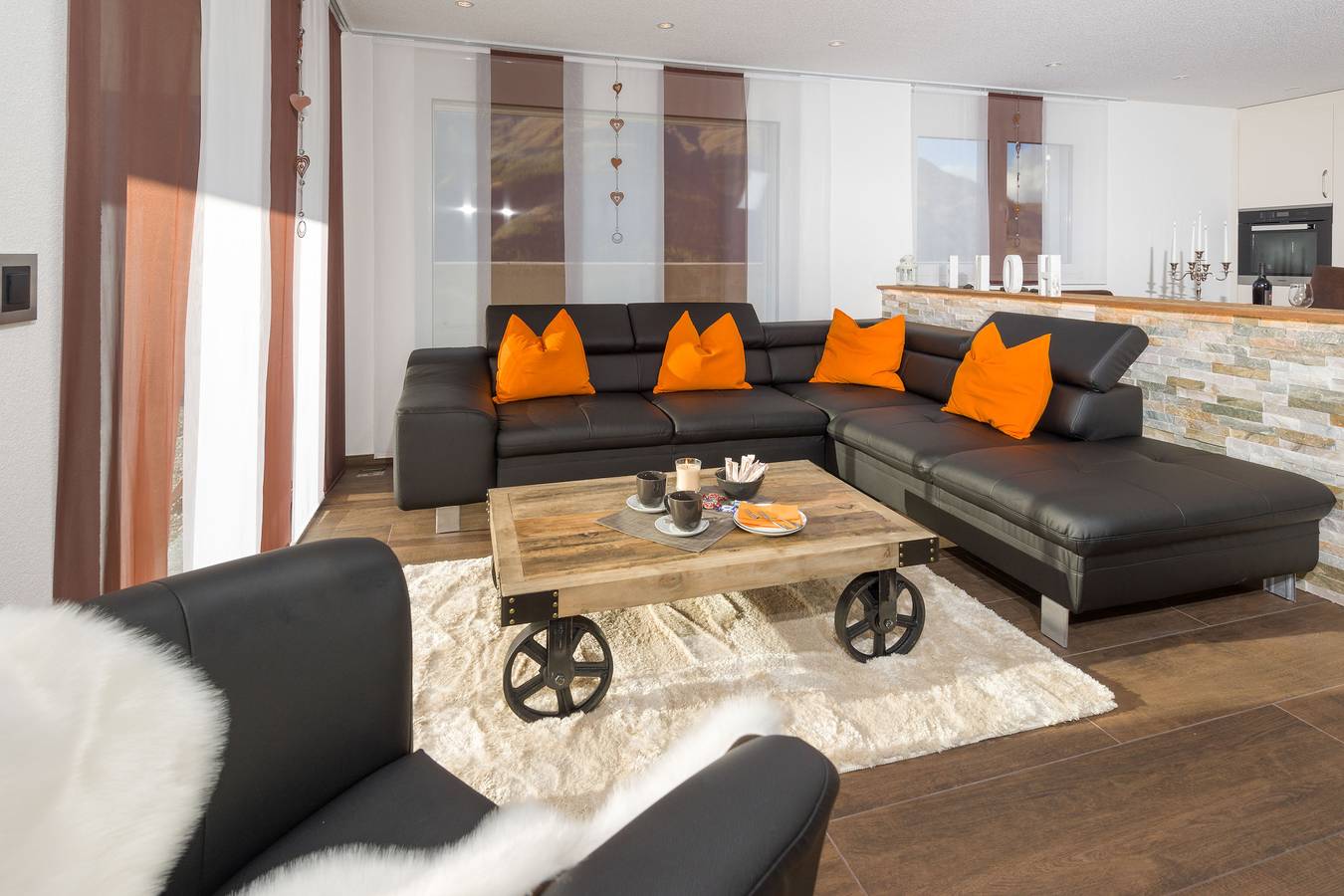 Ganze Ferienwohnung, Ferienwohnung Casa Mia Milleggapark - 4-Bettwohnung in Grächen, Walliser Alpen