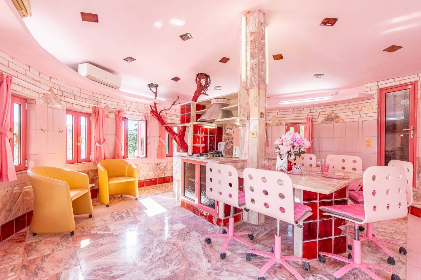 Ganze Wohnung, Ferienwohnung 'Paco's Resort Barbie House' mit Meerblick, Wlan und Klimaanlage in Gaios, Paxos