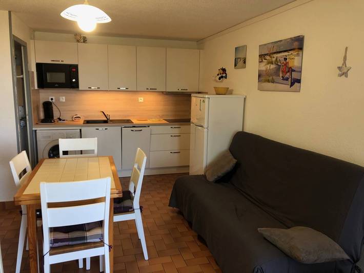 Gîte pour 4 personnes, avec terrasse dans Port Barcarès - 2