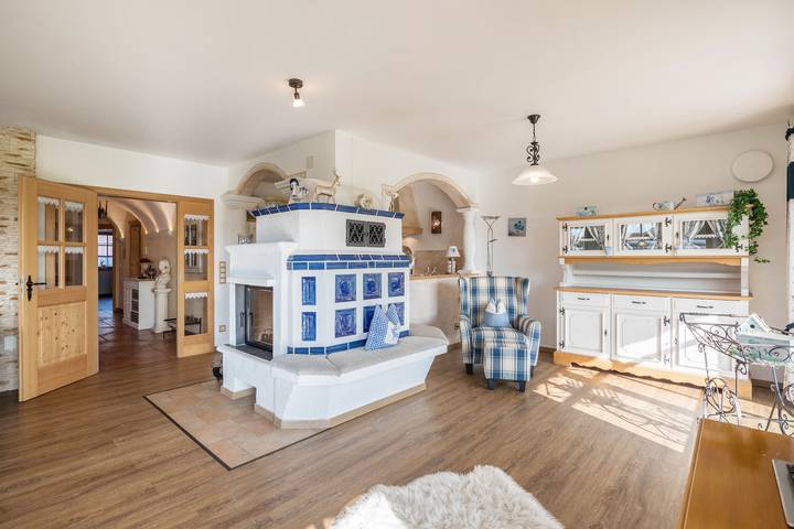 Ferienwohnung für 4 Personen, mit Whirlpool und Garten sowie Sauna in Übersee - 4