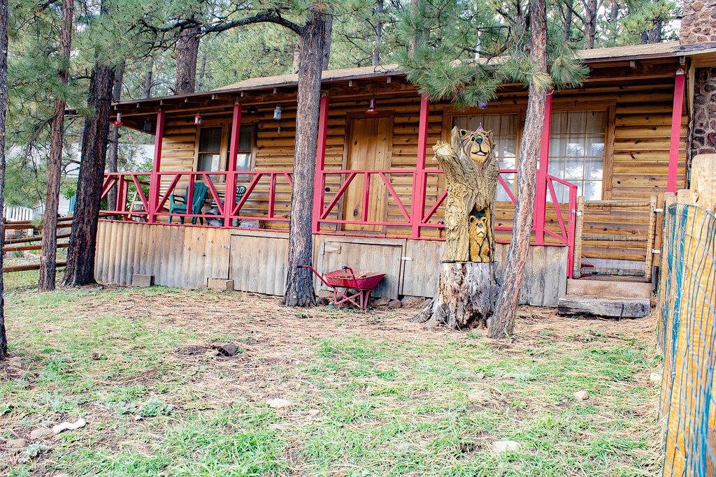 A Yogi Bear Cabin nestled in the Pines in Greer, Apache County