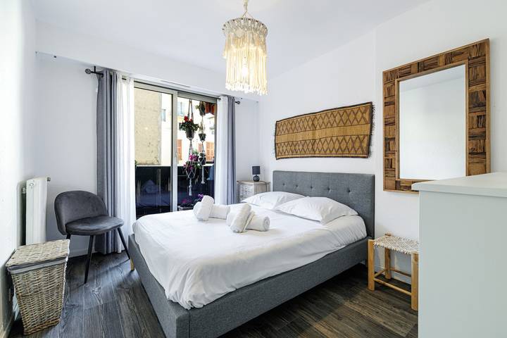 Gîte pour 6 personnes, avec balcon dans Bowling Acropolis Nice - 4