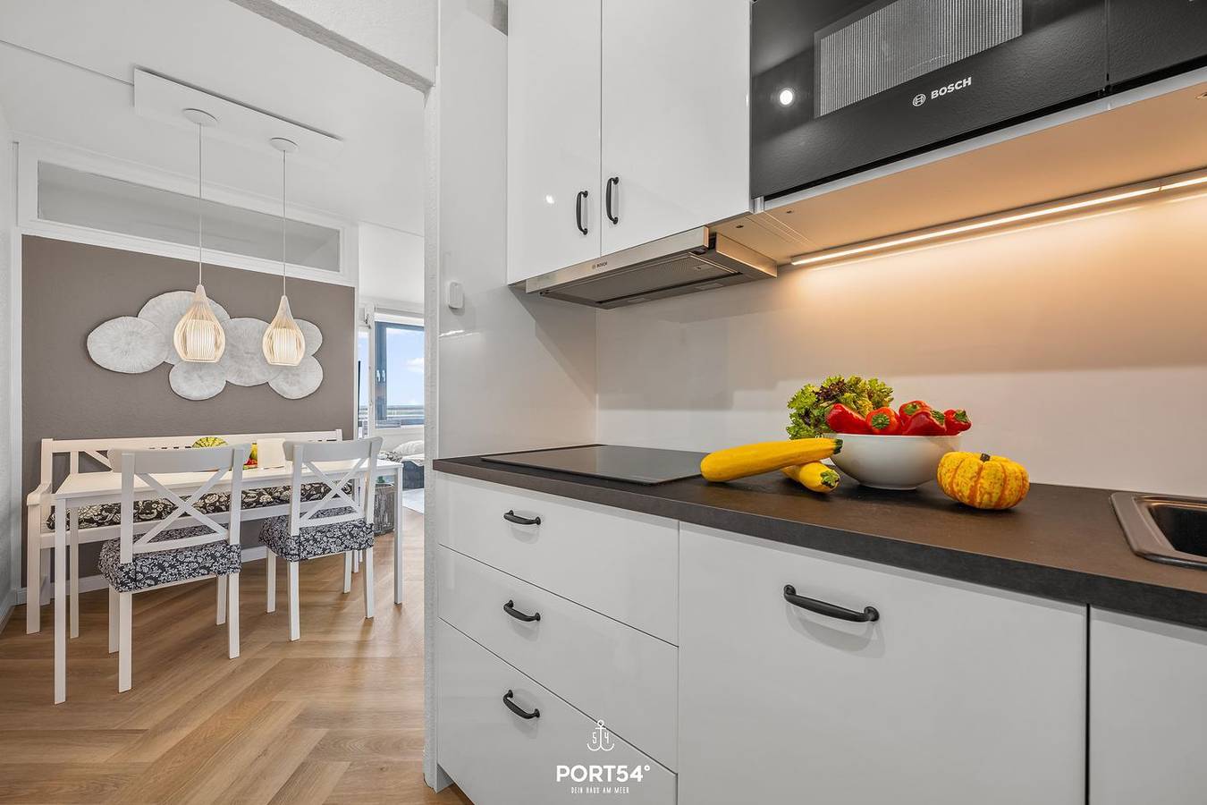 Ganze Wohnung, Küstenzauber Marina Wendtorf - bester Meerblick, moderne Ausstattung, Wlan in Wendtorfer Strand, Wendtorf