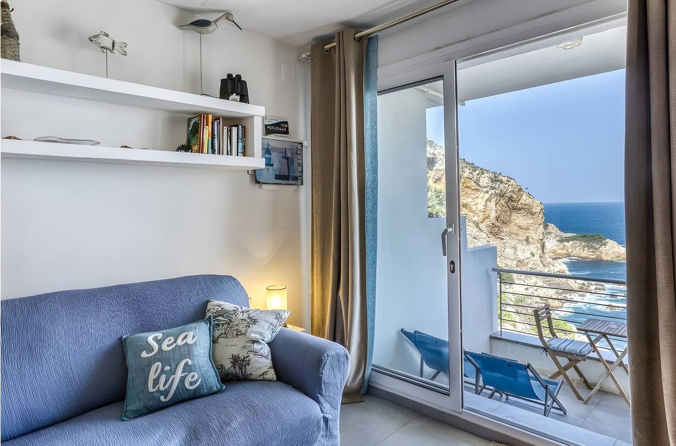 Ganzes Studio, Icaros 4, Studio auf den Klippen von Begur mit spektakulärem Meerblick in sa Tuna, Begur