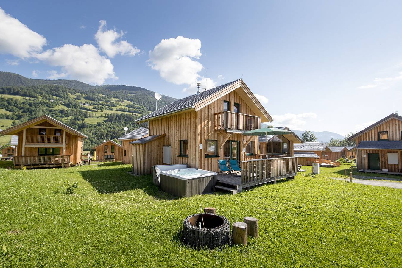 Chalet # 20 mit 3 Schlafzimmer, Ir-Sauna & Whirlpool in St. Georgen ob Murau, Sankt Georgen am Kreischberg