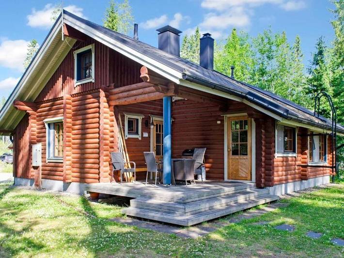 Ferienhaus für 9 Personen, mit Terrasse und Sauna sowie Seeblick und Ausblick in Koli