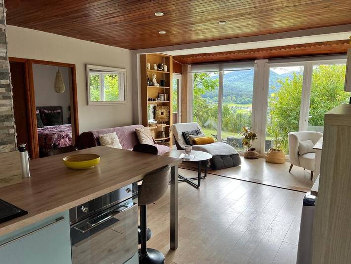 Gîte pour 6 personnes, avec jardin et vue, animaux acceptés à Lus-la-Croix-Haute - 4