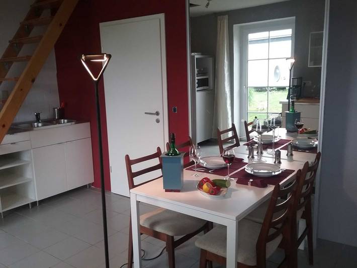 Ferienwohnung für 5 Personen, mit Terrasse und Garten sowie Sauna in Kollmar