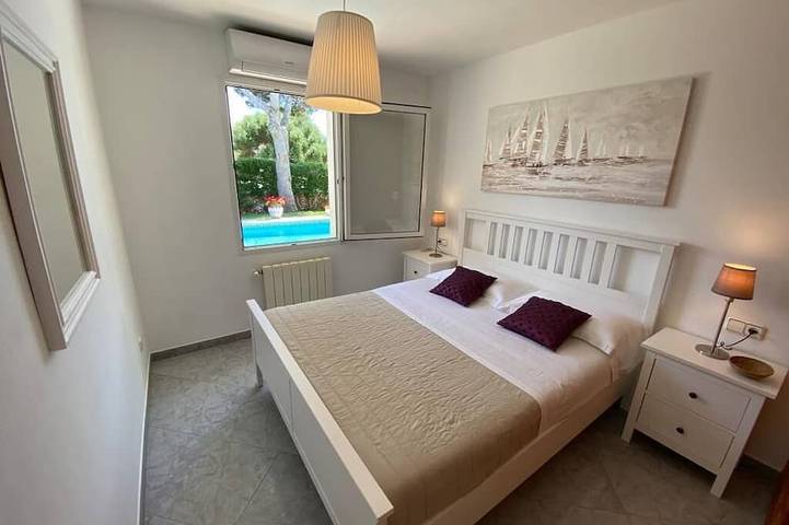 Location de vacances pour 8 personnes, avec balcon et jardin dans Son Xoriguer - 4