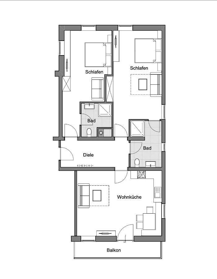 Ganze Wohnung, Apart Alpenrose Spiss in Spiss, Bezirk Landeck