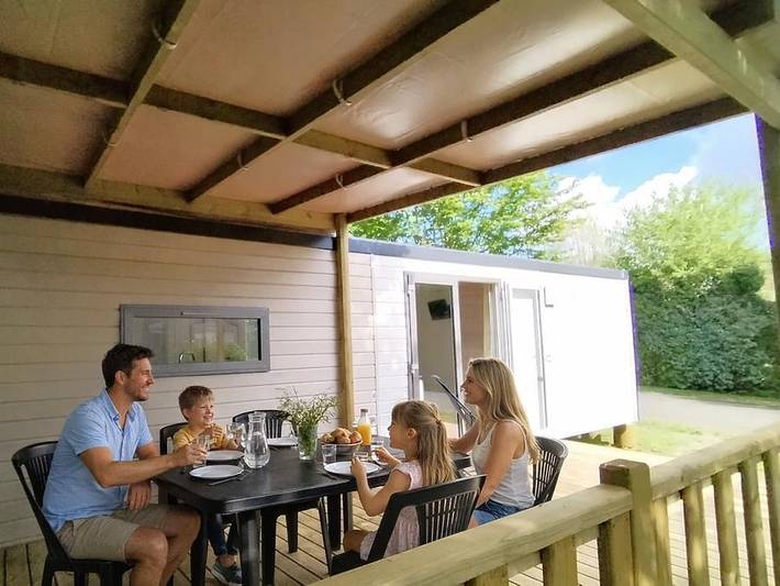 Mobil home pour 4 personnes, avec bassin pour enfant à Chaillé-les-Marais - 2