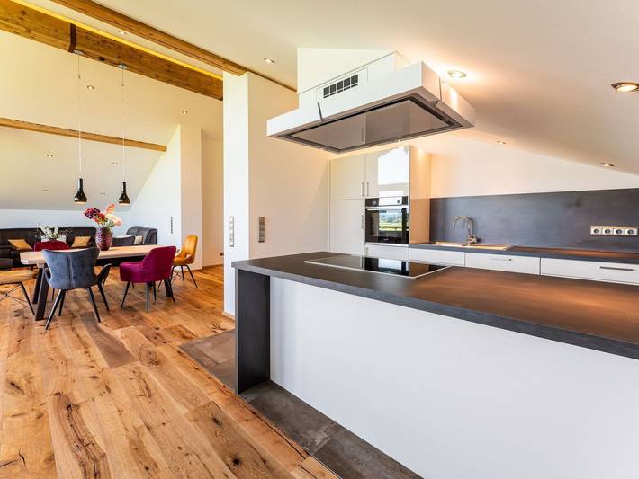 Ganze Ferienwohnung, Meisterhof - Bergblick - Alpenblick & Wohlfühlambiente: Traumhaftes Loft im Herzen des Chiemgaus! in Eggstätt, Chiemsee