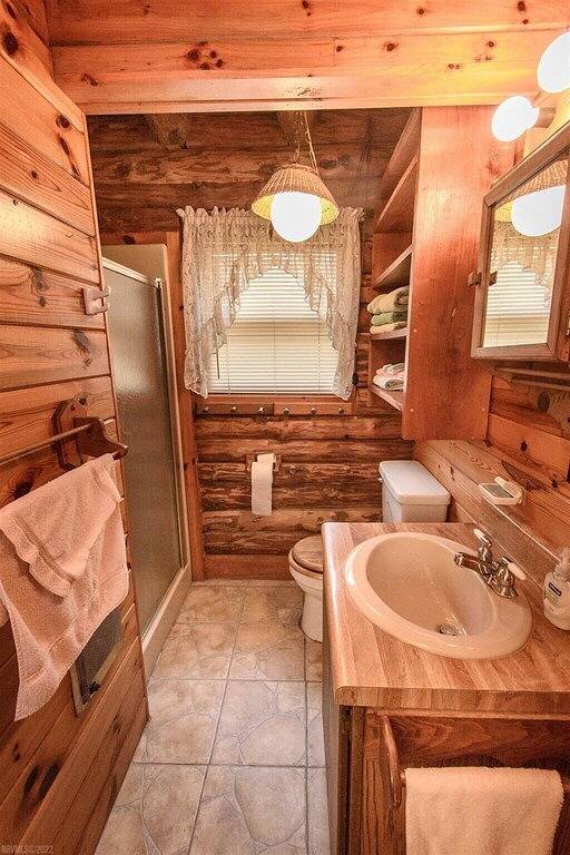 Log cabin for 10 people, with terrace and hot tub in Virginia