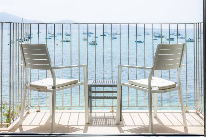 Ganze Wohnung, Apartment 'Voramar 33B Joana Attic' mit Meerblick, WLAN und Klimaanlage in Port de Pollença, Pollença