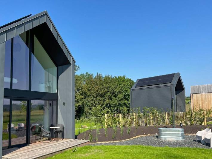 Vakantiehuis voor 2 personen, with Balkon/Terras and Terras as well as Tuin and Zwembad in Durbuy