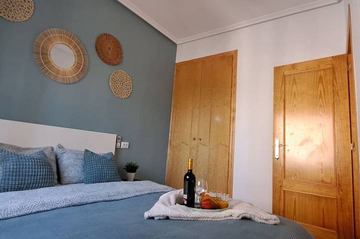 Bungalow für 6 Personen, mit Terrasse und Pool sowie Garten in La Mata - 4