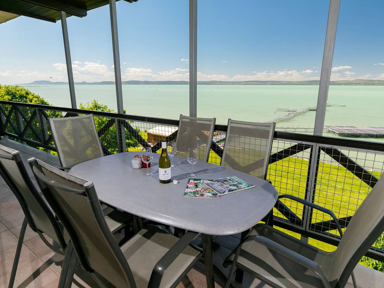 Ganze Wohnung, Miralago in Balatonőszöd, Plattensee Südufer
