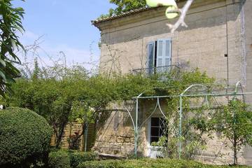 Maison de vacances pour 3 personnes, avec jardin et balcon, animaux acceptés dans le Gard