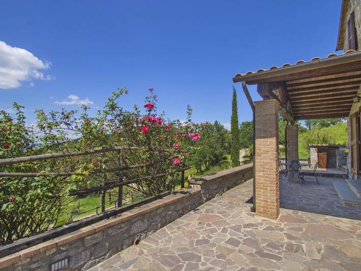 Ferienhaus für 4 Personen, mit Terrasse und Garten sowie Ausblick, mit Haustier in Grosseto Provinz - 4