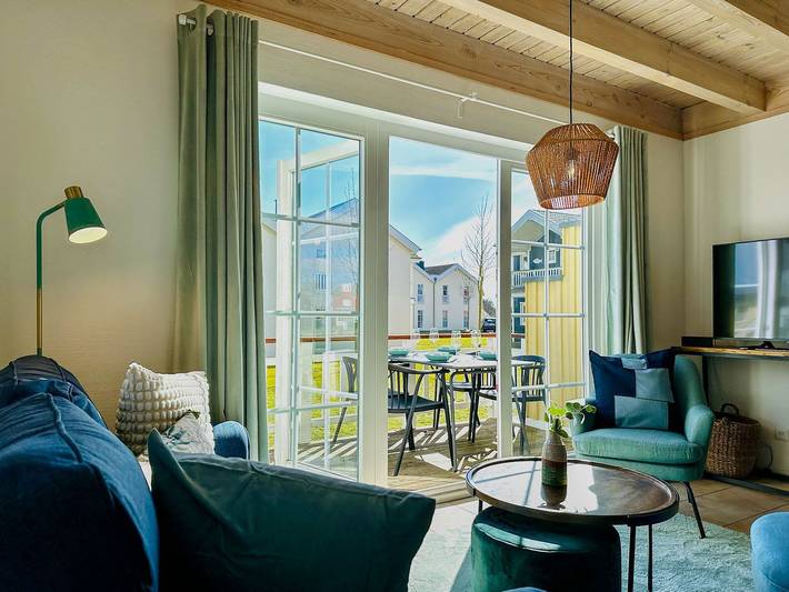 Ferienhaus mit Meerblick für 6 Personen, mit Whirlpool und Sauna sowie Garten in Schleswig-Holstein - 2