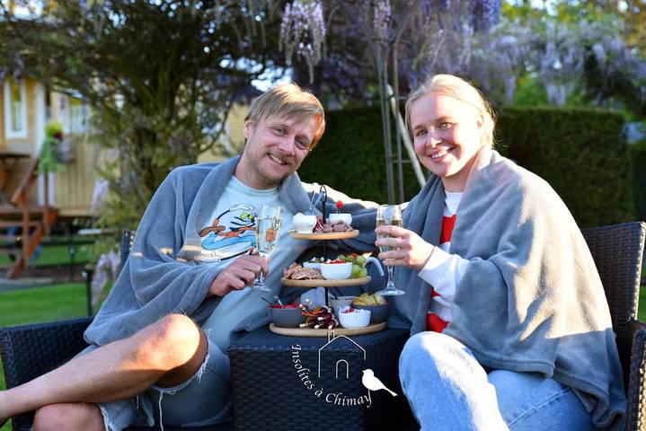 Maison de campagne pour 2 personnes, avec jardin ainsi que vue et sauna, animaux acceptés à Chimay - 2