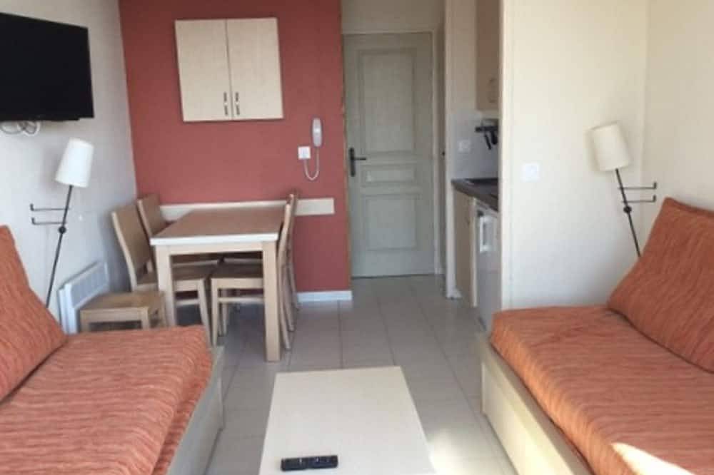 Ganze Wohnung, In Residenz Pierre et Vacance Wohnung mit Blick auf das Meer 4 Personen Promo in Pramousquier, Le Lavandou