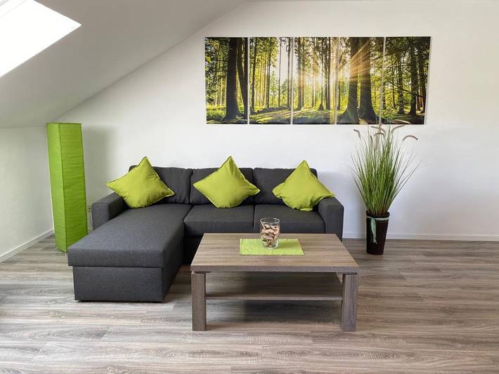 Ferienwohnung Frieda - 1 Schlafraum, 1 Wohnraum und Bad