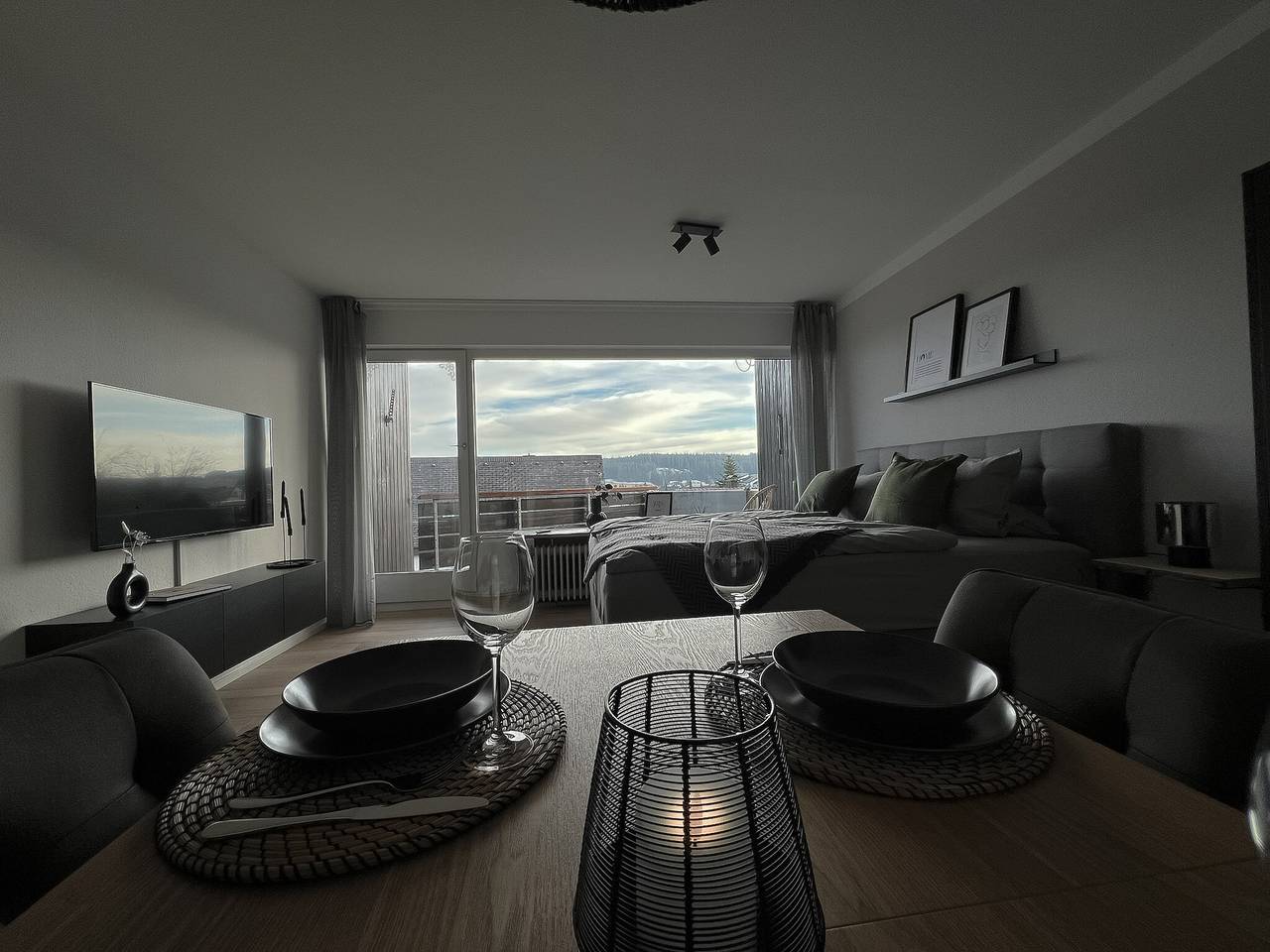 Ganze Wohnung, Ferienwohnung Black Forest Home mit Sauna, Balkon & Wi-Fi in Schönwald, Südschwarzwald