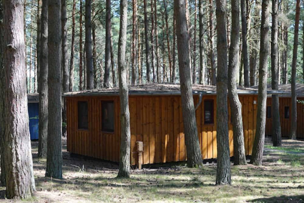 Bungalow A 1 - Feriendorf Silz im Kiefernwald mit eigenem Strandzugang in Silz, Fleesensee