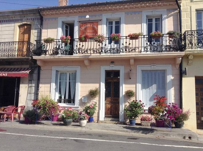 Chambre d’hôte pour 2 personnes, avec vue et terrasse