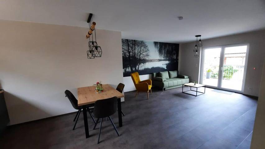 Ferienwohnung für 4 Personen, mit Balkon und Terrasse sowie Garten und Ausblick in Losheim am See - 4