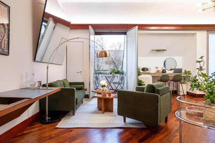 Casa de huéspuedes para 2 personas, con balcón en Milán