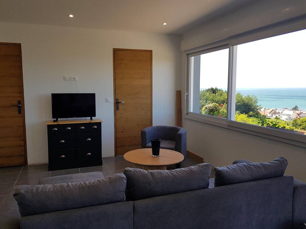 Gîte "Le Grand Large" vue mer exceptionnelle in Bretteville, Région de Cherbourg