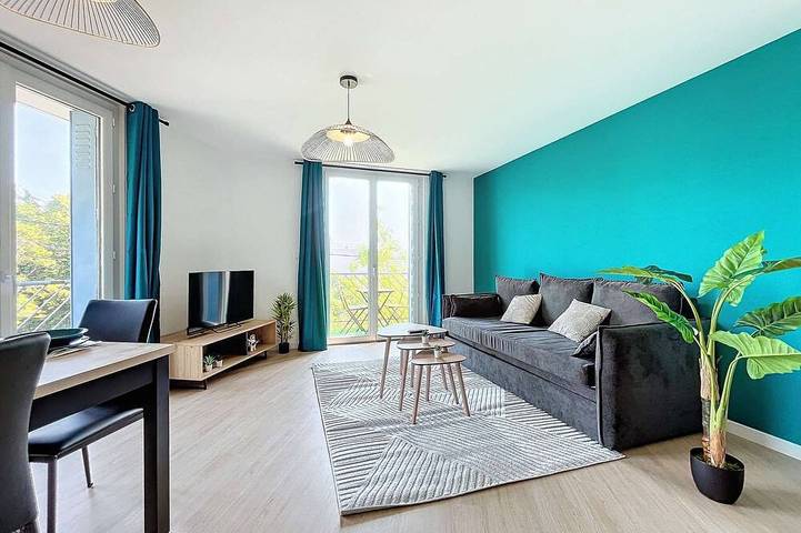 Apartamento de vacaciones para 6 personas, con balcón - 1
