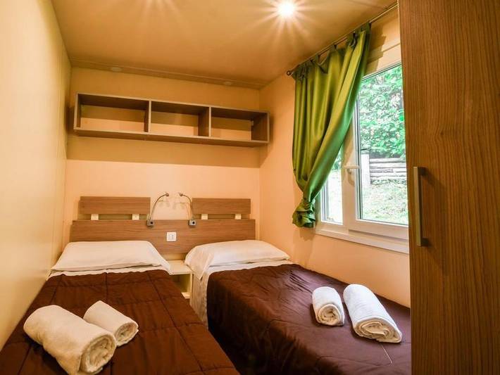 Hu Altomincio village - Mobilhome 6 personas - Bungalow de 3 dormitorios in Valeggio sul Mincio, Provincia de Verona