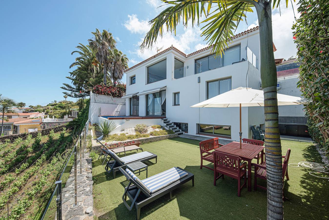 Maison de vacances 'Casa Santa Úrsula' avec vue sur la mer, piscine, Wi-Fi et jardin in Santa Úrsula, Tenerife du Nord