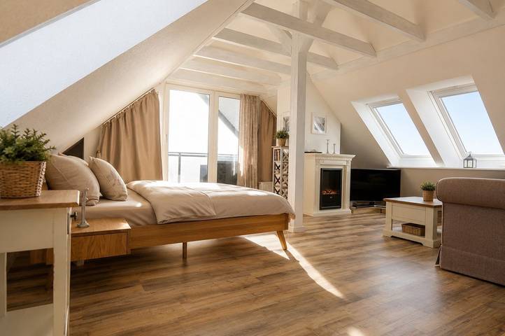 Ferienwohnung für 2 Personen, mit Balkon in Döse