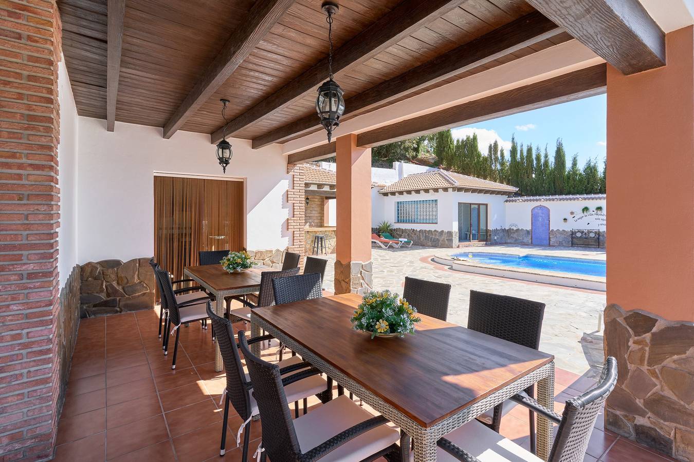 Chalet 'Villa Alejandro En Sayalonga' con vistas a la montaña, Wi-Fi y aire acondicionado in Sayalonga, Costa del Sol