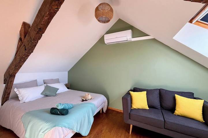 Maison de vacances pour 10 personnes, avec balcon et jardin dans l' Aveyron - 4